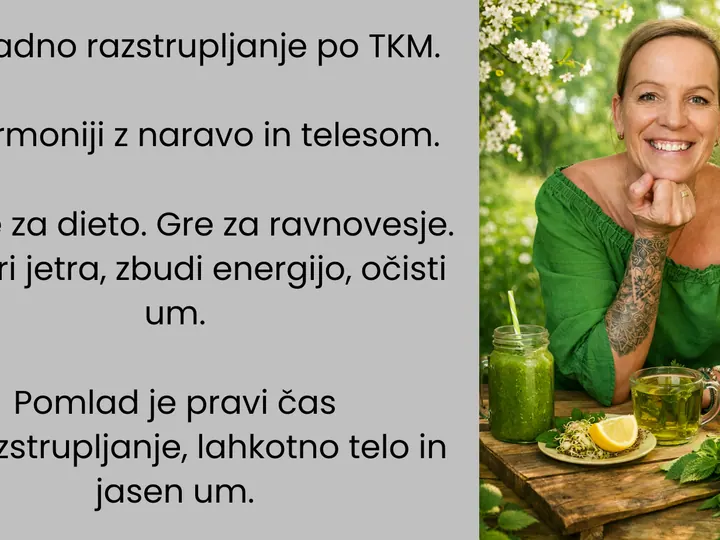Razstrupljanje po TKM: Celostni pristop k lahkotnemu telesu in jasnemu umu