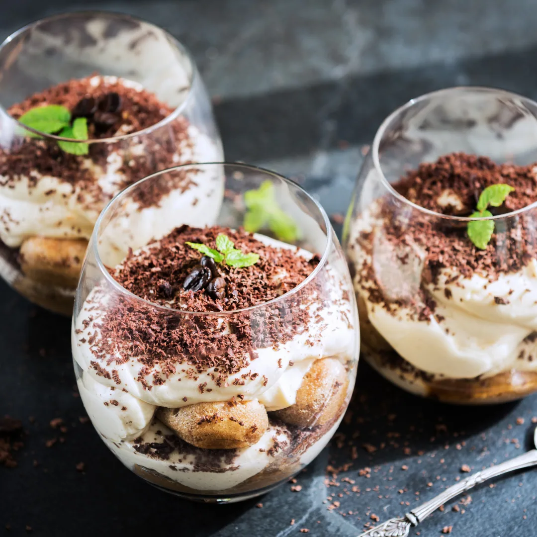 Tiramisu s svilnatim tofujem