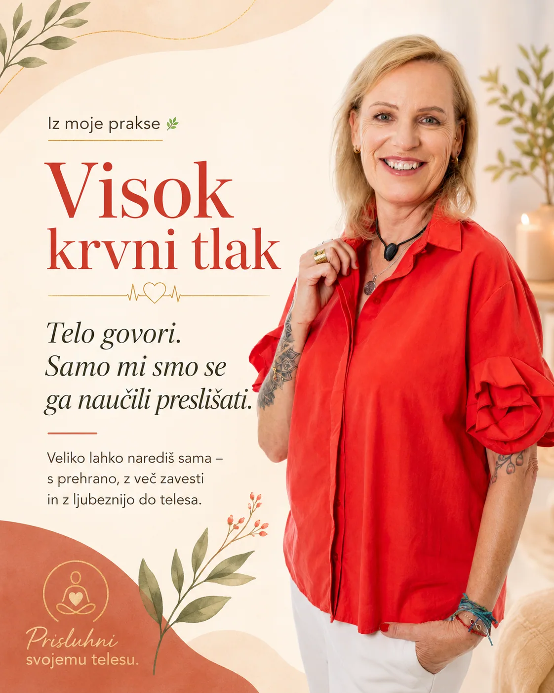 Visok krvni tlak: ko telo govori, a ga pogosto preslišimo